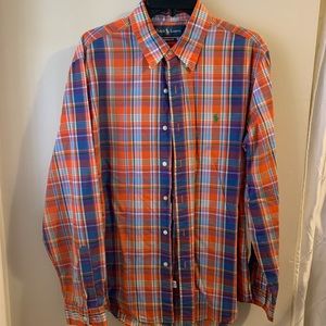 SOLD....Ralph Lauren Custom Fit Button Down